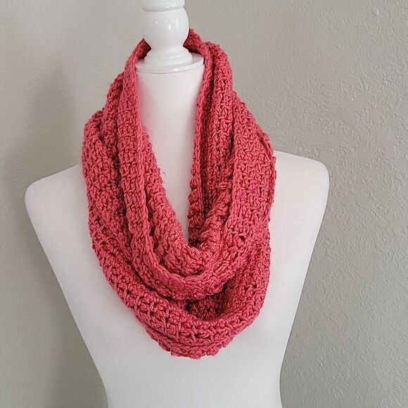 Lot of 2 hand knitted scarves infinity. - Picture 4 of 8